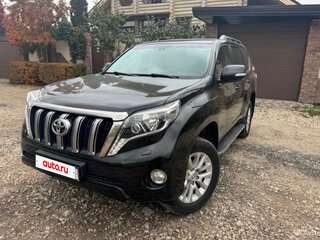 2014 Toyota Land Cruiser Prado 150 Series Рестайлинг 1, чёрный, 3400000 рублей, вид 3
