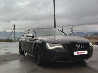 2011 Audi A8 Long III (D4), чёрный, 1800000 рублей, вид 4