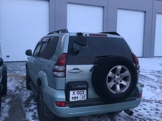 2002 Toyota Land Cruiser Prado 120 Series, зелёный, 1800000 рублей, вид 3