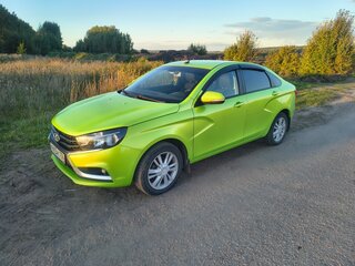 2016 Lada (ВАЗ) Vesta I, зелёный, 699000 рублей, вид 1