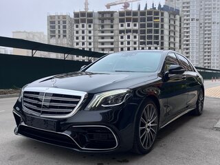 2014 Mercedes-Benz S-Класс 350 CDI BlueTEC Long 7G-TRONIC VI (W222, C217), чёрный, 3999999 рублей, вид 2