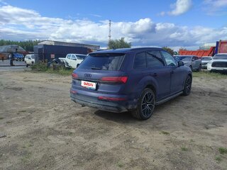 2022 Audi Q7 45 TDI II (4M) Рестайлинг, синий, 6334000 рублей, вид 3