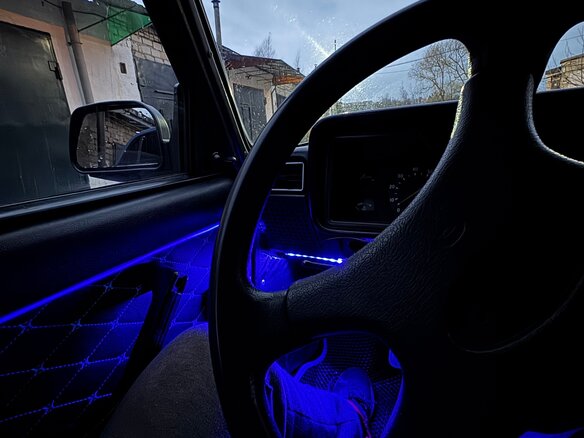 2007 Lada (ВАЗ) 2107, синий, 90000 рублей - вид 5