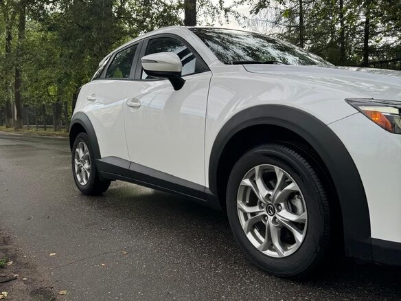 2019 Mazda CX-3 I Рестайлинг, белый, 1700000 рублей - вид 4