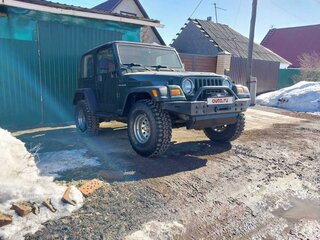 1996 Jeep Wrangler II (TJ), зелёный, 1950000 рублей, вид 3