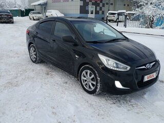 2014 Hyundai Solaris I, чёрный, 1000000 рублей, вид 3