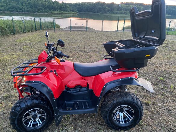 2021 Irbis ATV 200U, красный, 250000 рублей - вид 6