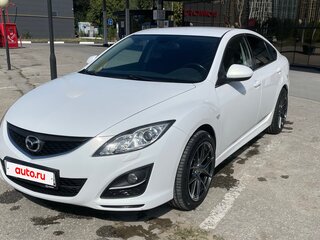 2011 Mazda 6 II (GH) Рестайлинг, белый, 890000 рублей, вид 4