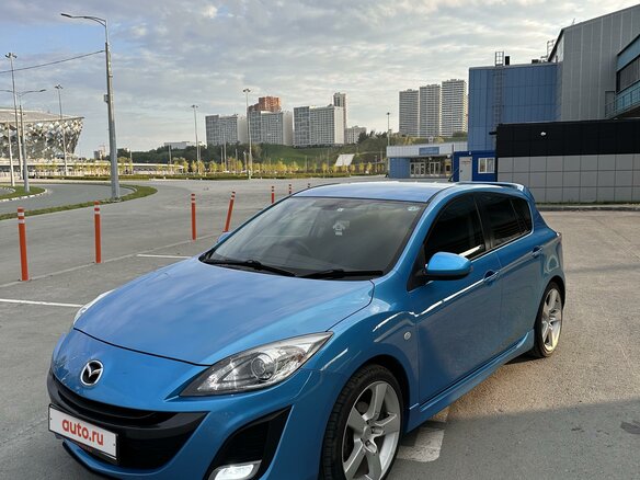 2011 Mazda Axela II, синий, 1150000 рублей - вид 2