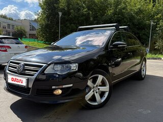 2008 Volkswagen Passat B6, чёрный, 970000 рублей, вид 1