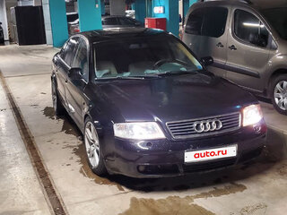 2000 Audi A6 II (C5), чёрный, 380000 рублей, вид 2