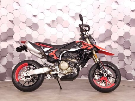 2024 Ducati Hypermotard, красный, 1149000 рублей, вид 3