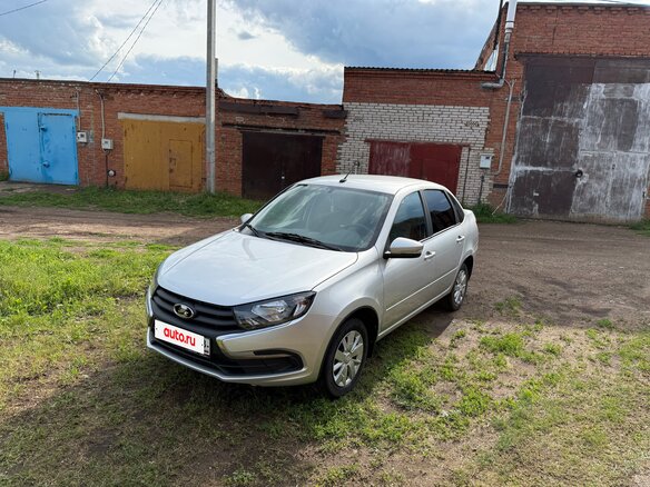 2023 Lada (ВАЗ) Granta I Рестайлинг, серый, 800000 рублей - вид 1