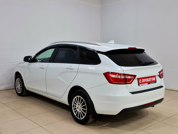 2018 Lada (ВАЗ) Vesta SW I, белый, 920000 рублей - вид 5