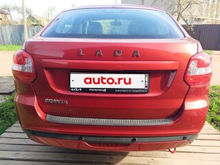 2022 Lada (ВАЗ) Granta I Рестайлинг, красный, 830000 рублей, вид 3