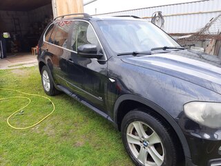 2007 BMW X5 48i II (E70), чёрный, 1300000 рублей, вид 4