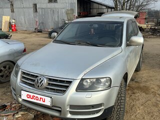 2004 Volkswagen Touareg I, серебристый, 820000 рублей, вид 2