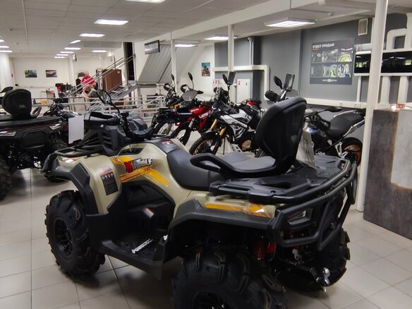 2026 Loncin XWolf 700L Mud, зелёный, 999000 рублей - вид 10