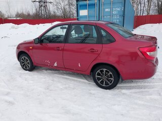 2016 Lada (ВАЗ) Granta I, красный, 405000 рублей, вид 5