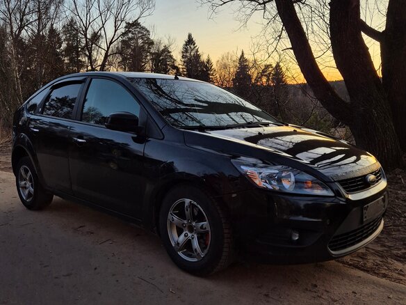 2008 Ford Focus II Рестайлинг, чёрный, 500000 рублей - вид 7