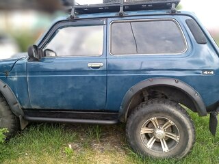 2011 Lada (ВАЗ) 2121 (4x4) I Рестайлинг, синий, 480000 рублей, вид 5