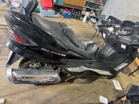 2007 Suzuki Burgman (SkyWave) 250, чёрный, 230000 рублей, вид 3