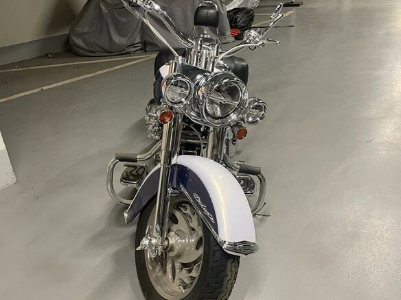 2007 Harley-Davidson Softail Custom, синий, 2850000 рублей - вид 10