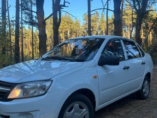 2013 Lada (ВАЗ) Granta I, белый, 310000 рублей, вид 1