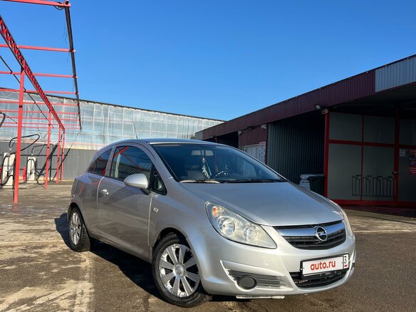 2008 Opel Corsa D, серебристый, 360000 рублей - вид 2