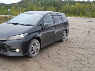 2016 Toyota Wish II Рестайлинг, чёрный, 1430000 рублей, вид 4