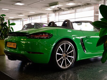2022 Porsche Boxster IV 718 (982), зелёный, 9800000 рублей, вид 2