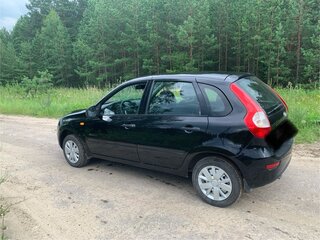 2013 Lada (ВАЗ) Kalina II, чёрный, 360000 рублей, вид 4