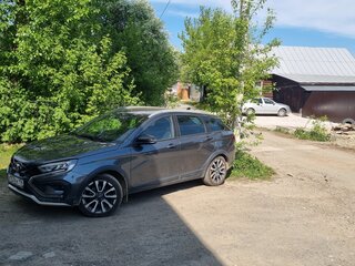 2024 Lada (ВАЗ) Vesta SW Cross I Рестайлинг (NG), серый, 1630000 рублей, вид 1