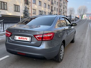 2017 Lada (ВАЗ) Vesta I, серый, 870000 рублей, вид 4