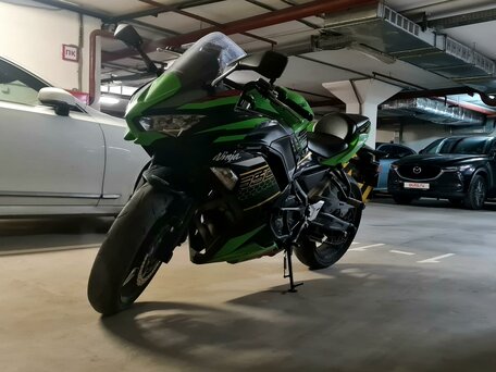 2020 Kawasaki Ninja 650, зелёный, 845000 рублей, вид 1