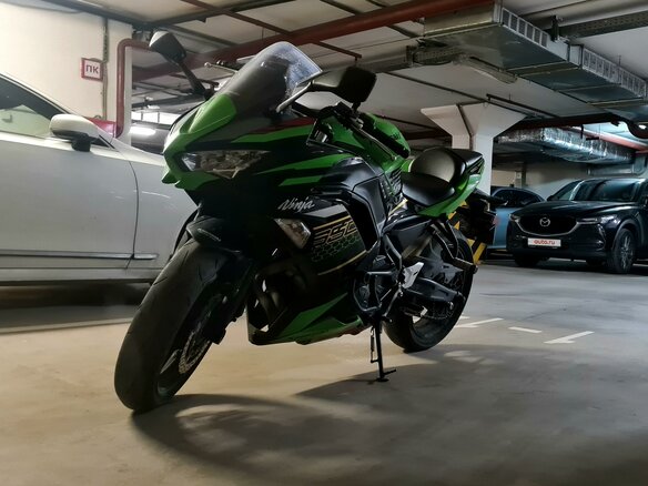 2020 Kawasaki Ninja 650, зелёный, 845000 рублей