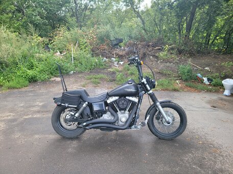 2009 Harley-Davidson Street Bob, чёрный, 900000 рублей, вид 3