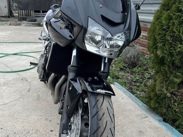 2005 Kawasaki Z 750, чёрный, 350000 рублей - вид 2