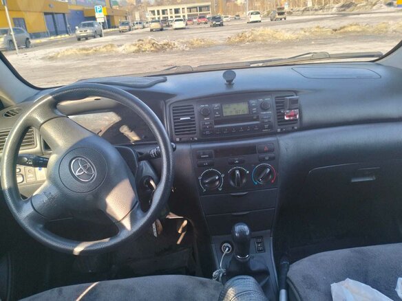 2005 Toyota Corolla IX (E120, E130) Рестайлинг, серый, 600000 рублей - вид 7