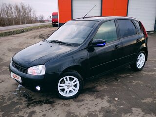 2012 Lada (ВАЗ) Kalina I, чёрный, 450000 рублей, вид 1