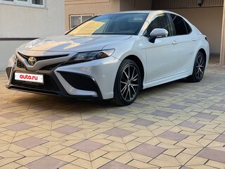 2023 Toyota Camry US Market VIII (XV70) Рестайлинг, белый, 3450000 рублей, вид 1
