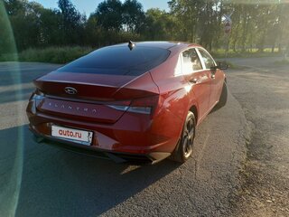 2021 Hyundai Elantra VII (CN7), красный, 2350000 рублей, вид 3
