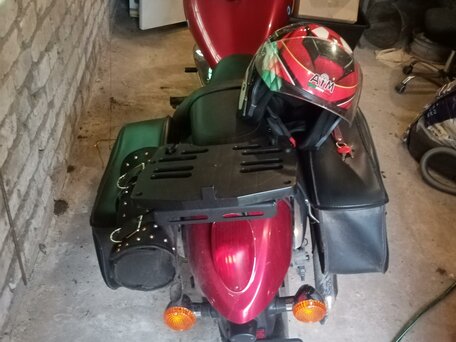 2006 Kawasaki VN900 Vulcan, красный, 515000 рублей, вид 4