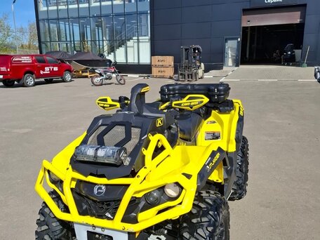 2019 BRP Can-Am Outlander X MR 1000R, жёлтый, 1500000 рублей, вид 2