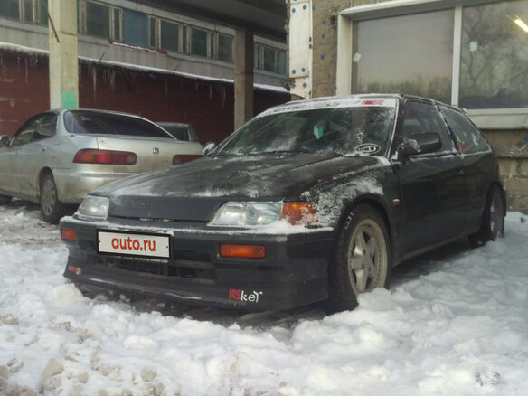 1989 Honda Civic IV, серый - вид 2