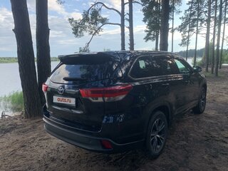 2017 Toyota Highlander III (XU50) Рестайлинг, чёрный, 3500000 рублей, вид 5