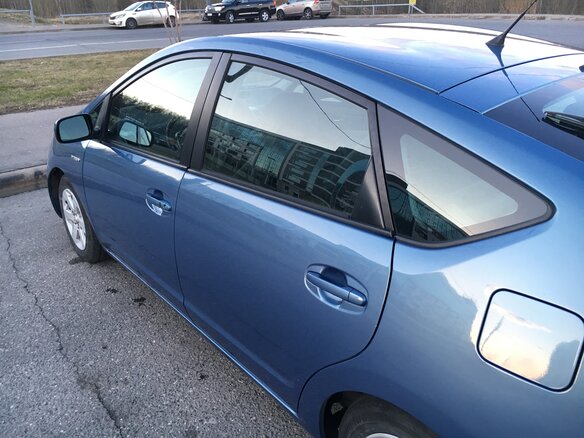 2007 Toyota Prius II (XW20), голубой