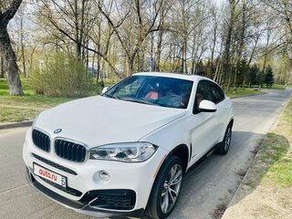2016 BMW X6 35i II (F16), белый, 3250000 рублей, вид 1
