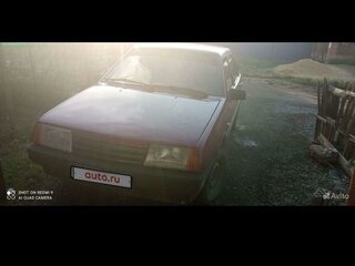 1997 Lada (ВАЗ) 21099, красный, 78000 рублей, вид 3