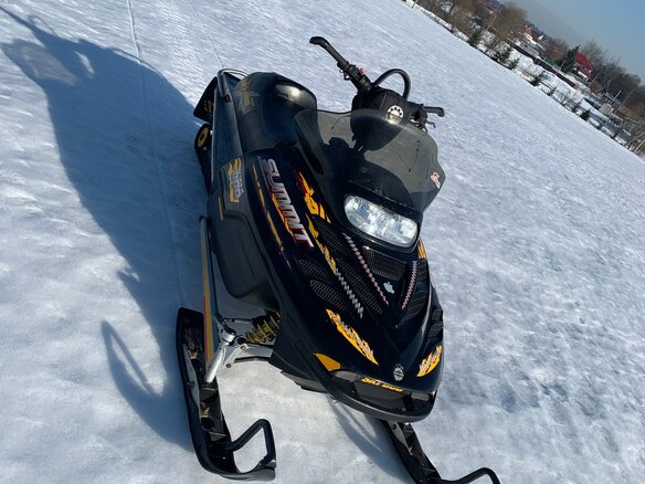 2002 BRP Ski-Doo Summit 800, чёрный, 450000 рублей
